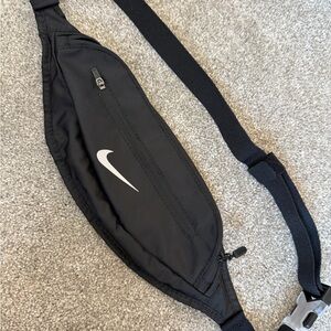 Nike Black and White Belt Bag